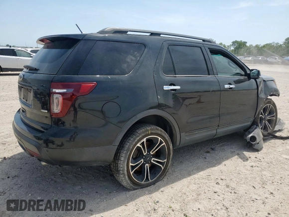 2014 Ford Explorer Sport with VIN 1FM5K8GT1EGB78282, listed as a Copart auction lot 56818485 with 145,156 mi miles and Salvage title. Bid and sale history available at DreamBid. Image 3.