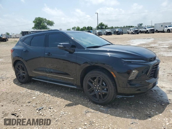 2023 Chevrolet Blazer RS с VIN 3GNKBERS5PS228459, выставлен на аукционе Copart как лот 54530205 с пробегом 9 379 миль миль и Списание • Salvage title. История ставок и продаж доступна на DreamBid. Изображение 4.
