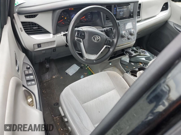 2017 Toyota Sienna LE Auto Access Seat with VIN 5TDKZ3DC9HS771019, listed as a Copart auction lot 45153325 with 113,210 mi miles and Salvage Title. Bid and sale history available at carsss.com. Image 8.