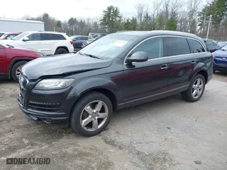 2014 Audi Q7 3.0T Premium Plus with VIN WA1LGAFE6ED013850, listed as a IAAI auction lot 41954771 with 131,387 mi miles. Bid and sale history available at carsss.com. Image 21.