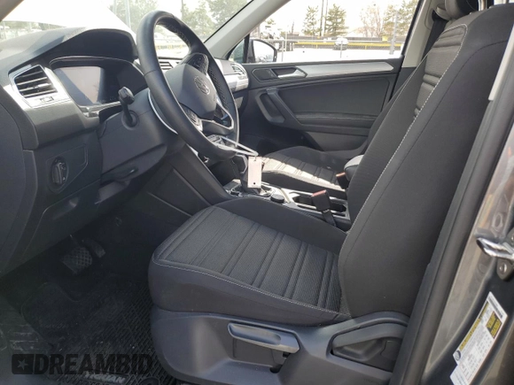 2024 Volkswagen Tiguan S with VIN 3VVFB7AX6RM010391, listed as a Copart auction lot 48162325 with 9,715 mi miles and Salvage title. Bid and sale history available at DreamBid. Image 7.