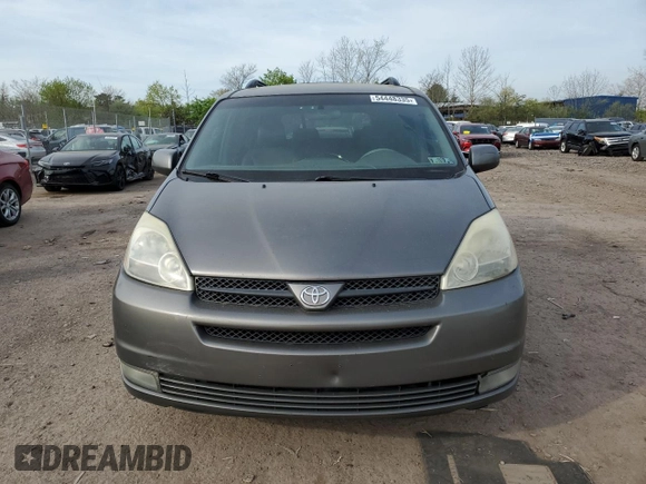 2005 Toyota Sienna XLE with VIN 5TDBA22C65S035980, listed as a Copart auction lot 54448335 with 292,194 mi miles and Salvage Title. Bid and sale history available at DreamBid. Image 5.