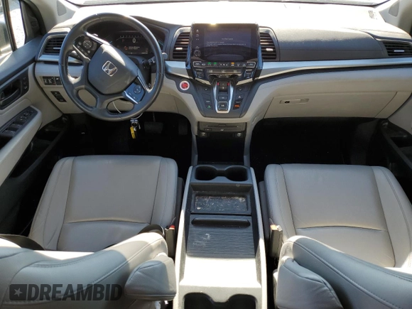 2019 Honda Odyssey EX-L with VIN 5FNRL6H70KB085719, listed as a Copart auction lot 48963065 with 148,694 mi miles and Salvage Title. Bid and sale history available at carsss.com. Image 8.