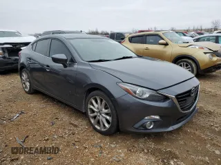 2014 Mazda 3 S Touring with VIN JM1BM1V30E1142940, listed as a Copart auction lot 82905173 with Not Provided miles and Salvage Title. Bid and sale history available at DreamBid. Image 4.