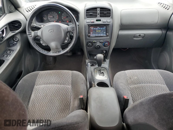 2002 Hyundai Santa Fe with VIN KM8SB12B12U241600, listed as a Copart auction lot 83525334 with 83,032 mi miles and Salvage Title. Bid and sale history available at carsss.com. Image 8.