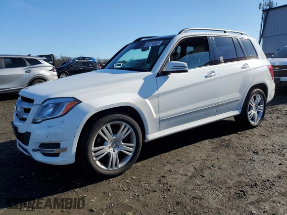 2015 Mercedes-Benz GLK 250 with VIN WDCGG0EB8FG433824, listed as a Copart auction lot 82274453 with 106,209 mi miles and . Bid and sale history available at DreamBid. Image 1.