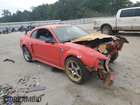 2001 Ford Mustang GT Deluxe с VIN 1FAFP42XX1F223299, выставлен на аукционе Copart как лот 55693455 с пробегом Не указан миль и Списание • Salvage title. История ставок и продаж доступна на DreamBid. Изображение 4.
