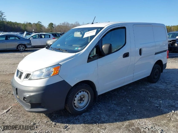 2018 Nissan NV200 Compact Cargo S with VIN 3N6CM0KNXJK702165, listed as a IAAI auction lot 41419544 with 165,638 mi miles. Bid and sale history available at carsss.com. Image 2.