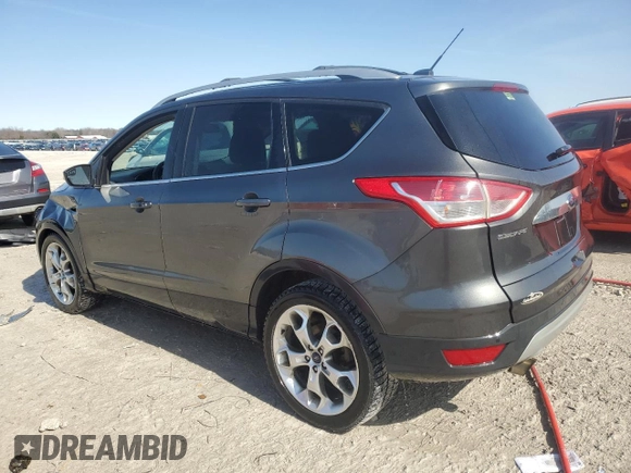 2016 Ford Escape Titanium with VIN 1FMCU0JX2GUA20567, listed as a Copart auction lot 48395825 with 209,786 mi miles and Clean Title. Bid and sale history available at carsss.com. Image 2.