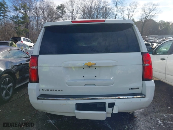 2017 Chevrolet Suburban Premier with VIN 1GNSKJKC9HR117378, listed as a IAAI auction lot 41610682 with 1 mi miles. Bid and sale history available at carsss.com. Image 16.