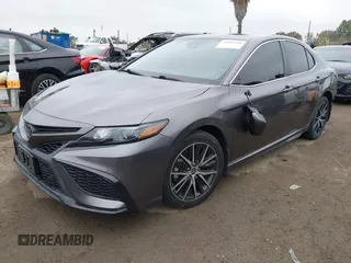 2022 Toyota Camry SE with VIN 4T1G11AK2NU674888, listed as a IAAI auction lot 41883188 with 41,566 mi miles and . Bid and sale history available at DreamBid. Image 2.