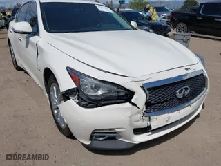 2016 Infiniti Q50 3.0t Premium with VIN JN1EV7AP7GM301088, listed as a IAAI auction lot 41970041 with 91,147 mi miles. Bid and sale history available at carsss.com. Image 6.