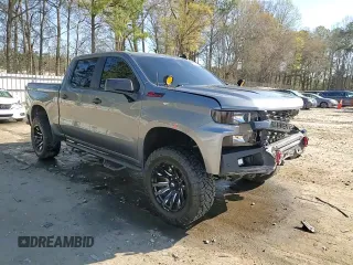 2020 Chevrolet Silverado 1500 Custom Trail Boss with VIN 3GCPYCEF5LG282805, listed as a Copart auction lot 50060805 with 119,379 mi miles and Salvage Title. Bid and sale history available at DreamBid. Image 13.