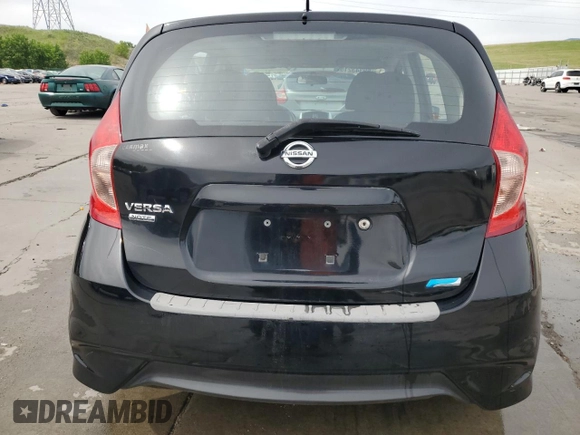 2015 Nissan Note SR with VIN 3N1CE2CP4FL370448, listed as a Copart auction lot 59343215 with 106,219 mi miles and Salvage title. Bid and sale history available at DreamBid. Image 6.