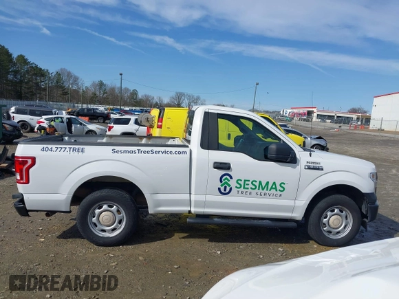 2017 Ford F-150 XL with VIN 1FTMF1C85HFC36014, listed as a IAAI auction lot 41577407 with 141,180 mi miles. Bid and sale history available at carsss.com. Image 13.