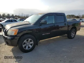 2008 Nissan Titan XE with VIN 1N6BA07D18N354393, listed as a Copart auction lot 45473475 with 100,016 mi miles and Salvage Title. Bid and sale history available at carsss.com. Image 1.