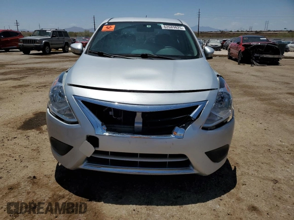 2016 Nissan Versa S with VIN 3N1CN7AP8GL899211, listed as a Copart auction lot 62689825 with 86,688 mi miles and Salvage title. Bid and sale history available at DreamBid. Image 5.