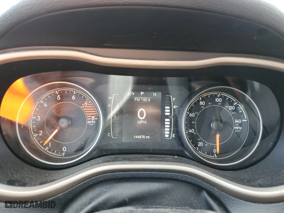2016 Jeep Cherokee Latitude with VIN 1C4PJMCS8GW144905, listed as a Copart auction lot 45677825 with 144,876 mi miles and Salvage Title. Bid and sale history available at carsss.com. Image 9.