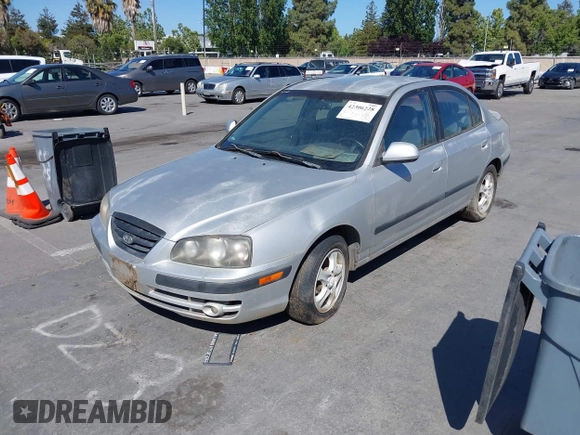 2004 Hyundai Elantra GLS z VIN KMHDN46D64U796686, wystawiony jako IAAI lot #42306228 z przebiegiem Nie podano mil oraz . Historia ofert i sprzedaży dostępna na DreamBid. Obrazek 2.