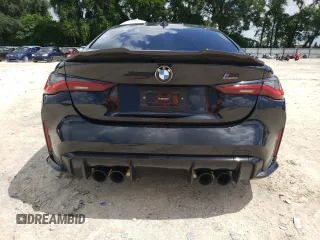 2021 BMW M4 Competition with VIN WBS33AZ0XMCG10825, listed as a Copart auction lot 61214343 with 38,615 mi miles. Bid and sale history available at carsss.com. Image 6.