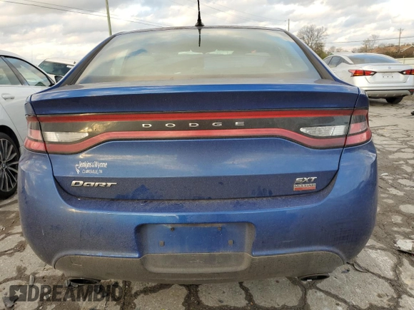 2013 Dodge Dart SXT with VIN 1C3CDFBH8DD708619, listed as a Copart auction lot 84391774 with 195,184 mi miles and Salvage Title. Bid and sale history available at carsss.com. Image 6.