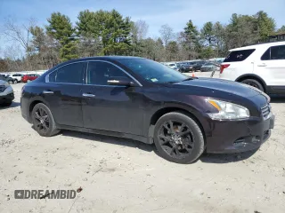 2014 Nissan Maxima S with VIN 1N4AA5AP0EC484709, listed as a Copart auction lot 50284655 with 120,795 mi miles and Clean Title. Bid and sale history available at DreamBid. Image 4.