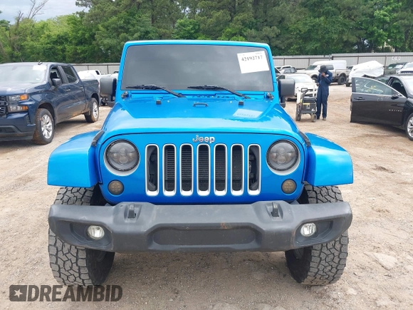 2016 Jeep Wrangler Unlimited 75th Anniversary with VIN 1C4HJWEG0GL154418, listed as a IAAI auction lot 42192717 with 102,514 mi miles and . Bid and sale history available at DreamBid. Image 6.
