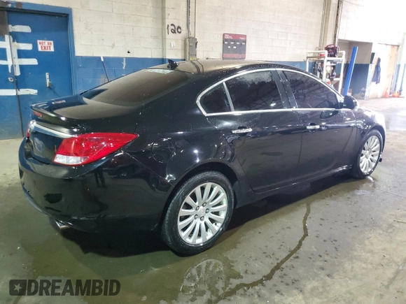 2013 Buick Regal Turbo Premium 1 with VIN 2G4GS5EV5D9158464, listed as a Copart auction lot 50976855 with 110,254 mi miles and Clean Title. Bid and sale history available at carsss.com. Image 3.