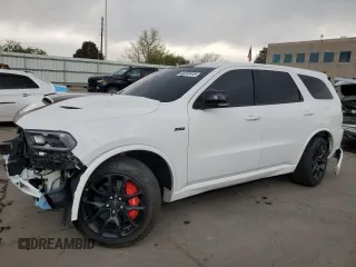 2022 Dodge Durango SRT 392 with VIN 1C4SDJGJ9NC214380, listed as a Copart auction lot 54553445 with 24,491 mi miles and Salvage title. Bid and sale history available at DreamBid. Image 1.