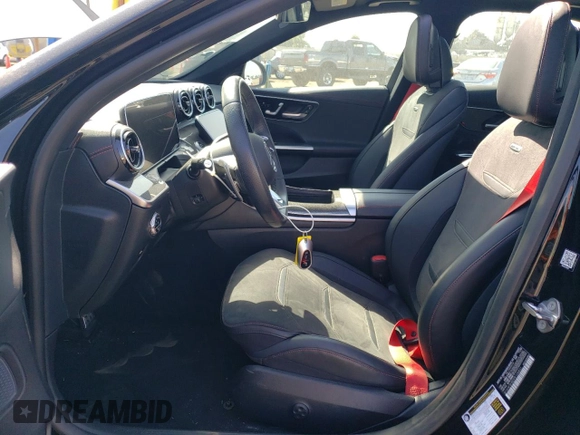 2023 Mercedes-Benz C 43 AMG with VIN W1KAF8HB0PR100831, listed as a Copart auction lot 67601874 with 10,793 mi miles and Salvage Title. Bid and sale history available at DreamBid. Image 7.