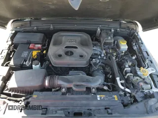 2021 Jeep Wrangler Unlimited Sahara Altitude с VIN 1C4HJXEN5MW865773, выставлен на аукционе Copart как лот 66431724 с пробегом 61 101 миль миль и Списание • Salvage title. История ставок и продаж доступна на DreamBid. Изображение 13.