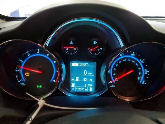 2015 Chevrolet Cruze LTZ with VIN 1G1PG5SB3F7285694, listed as a Copart auction lot 51697335 with 123,300 mi miles and Salvage Title. Bid and sale history available at carsss.com. Image 9.
