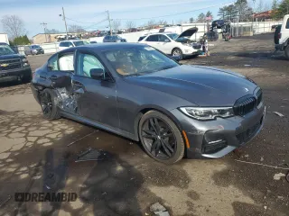 2021 BMW 3 Series 330i xDrive with VIN 3MW5R7J05M8C01209, listed as a Copart auction lot 50450775 with Not Provided miles and Salvage Title. Bid and sale history available at carsss.com. Image 4.
