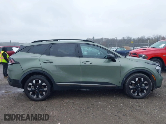 2023 Kia Sportage X-Line with VIN 5XYK6CAF7PG114819, listed as a IAAI auction lot 41960838 with 23,277 mi miles and . Bid and sale history available at DreamBid. Image 13.