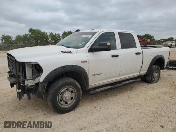2019 Ram 2500 Tradesman with VIN 3C6UR4CJ9KG576226, listed as a Copart auction lot 53120845 with 192,303 mi miles and Salvage title. Bid and sale history available at DreamBid. Image 1.