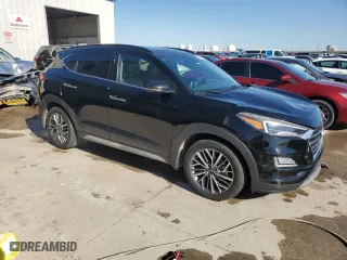 2019 Hyundai Tucson SEL with VIN KM8J33AL6KU986213, listed as a Copart auction lot 47612345 with 154,649 mi miles and Salvage Title. Bid and sale history available at carsss.com. Image 4.