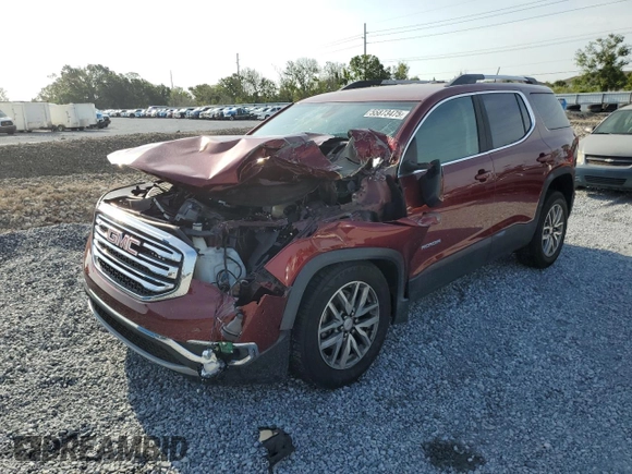 2018 GMC Acadia SLE z VIN 1GKKNLLA0JZ228789, wystawiony jako Copart lot #55873475 z przebiegiem Nie podano mil oraz Szkoda całkowita • Salvage title. Historia ofert i sprzedaży dostępna na DreamBid. Obrazek 1.