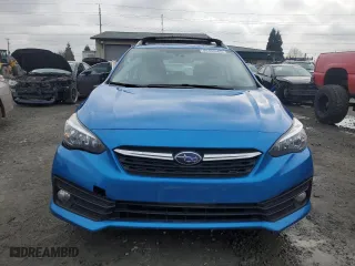 2022 Subaru Impreza Premium with VIN 4S3GTAD61N3708015, listed as a Copart auction lot 44460565 with 22,262 mi miles and Salvage Title. Bid and sale history available at carsss.com. Image 5.