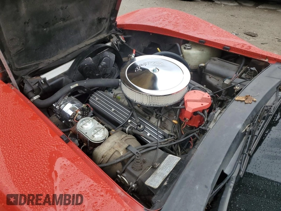 1978 Chevrolet Corvette z VIN 1Z8748S430085, wystawiony jako Copart lot #80958584 z przebiegiem 1 768 mil mil oraz Szkoda całkowita • Salvage title. Historia ofert i sprzedaży dostępna na DreamBid. Obrazek 11.