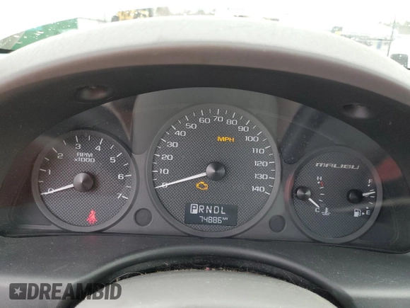 2005 Chevrolet Malibu Maxx LS with VIN 1G1ZT64865F328912, listed as a Copart auction lot 41575305 with 74,886 mi miles and Non Repairable. Bid and sale history available at carsss.com. Image 9.