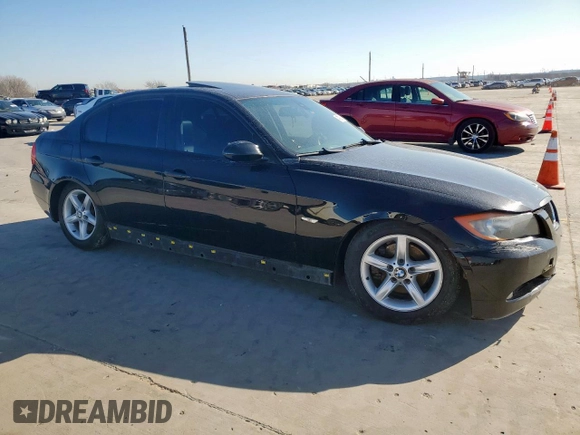 2006 BMW 3 Series 325i with VIN WBAVB13556KX42983, listed as a Copart auction lot 48335035 with Not Provided miles and Salvage Title. Bid and sale history available at carsss.com. Image 4.