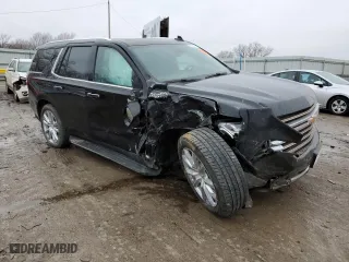 2022 Chevrolet Tahoe High Country with VIN 1GNSKTKL5NR161434, listed as a Copart auction lot 39788164 with 46,137 mi miles and Salvage Title. Bid and sale history available at carsss.com. Image 4.