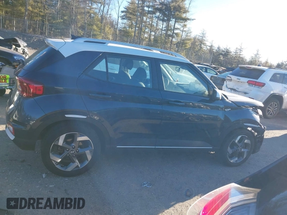 2022 Hyundai Venue Limited with VIN KMHRC8A36NU169697, listed as a IAAI auction lot 41279162 with 23,542 mi miles and . Bid and sale history available at DreamBid. Image 14.