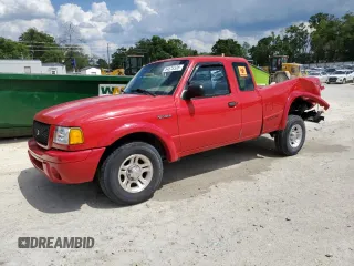 2003 Ford Ranger XL with VIN 1FTYR14V03PB30537, listed as a Copart auction lot 54873335 with 199,846 mi miles and Salvage title. Bid and sale history available at DreamBid. Image 1.