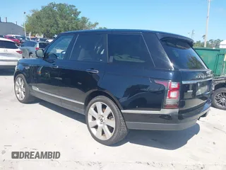 2014 Land Rover Range Rover Autobiography with VIN SALGV2EF4EA126011, listed as a IAAI auction lot 42010908 with 63,423 mi miles and . Bid and sale history available at DreamBid. Image 3.