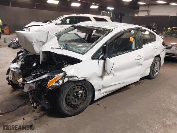 2017 Kia Forte LX with VIN 3KPFK4A74HE019922, listed as a IAAI auction lot 41795775 with 13,271 mi miles. Bid and sale history available at carsss.com. Image 2.