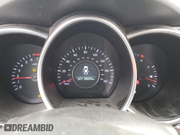 2014 Kia Optima LX with VIN 5XXGM4A7XEG283745, listed as a Copart auction lot 79700374 with 180,030 mi miles and Salvage Title. Bid and sale history available at carsss.com. Image 9.