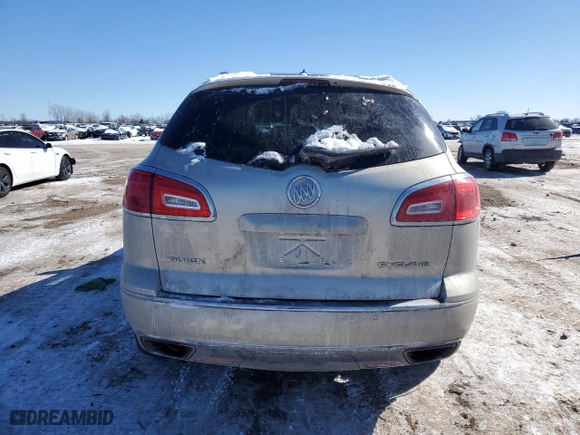2014 Buick Enclave Leather with VIN 5GAKVBKD3EJ132386, listed as a Copart auction lot 45894525 with 193,171 mi miles and Salvage Title. Bid and sale history available at carsss.com. Image 6.
