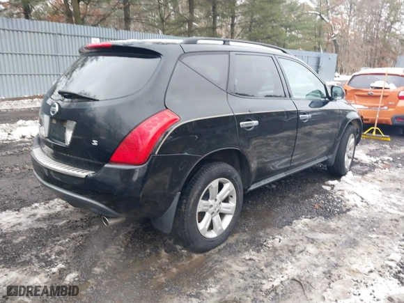 2007 Nissan Murano SL with VIN JN8AZ08T57W505424, listed as a IAAI auction lot 41560010 with 173,112 mi miles. Bid and sale history available at carsss.com. Image 4.