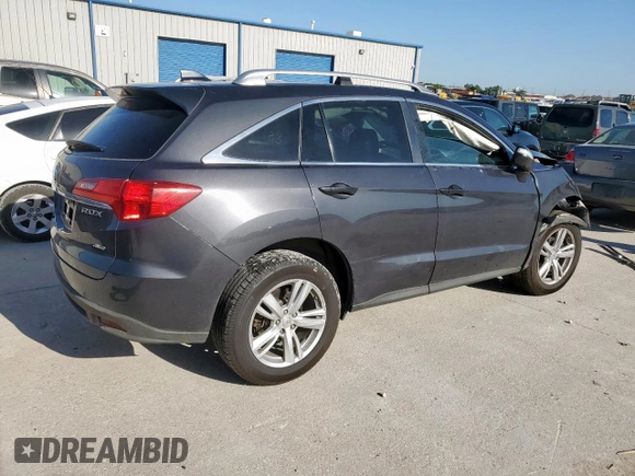 2015 Acura RDX with VIN 5J8TB4H33FL005022, listed as a Copart auction lot 52649365 with 0 mi miles and Salvage Title. Bid and sale history available at carsss.com. Image 3.